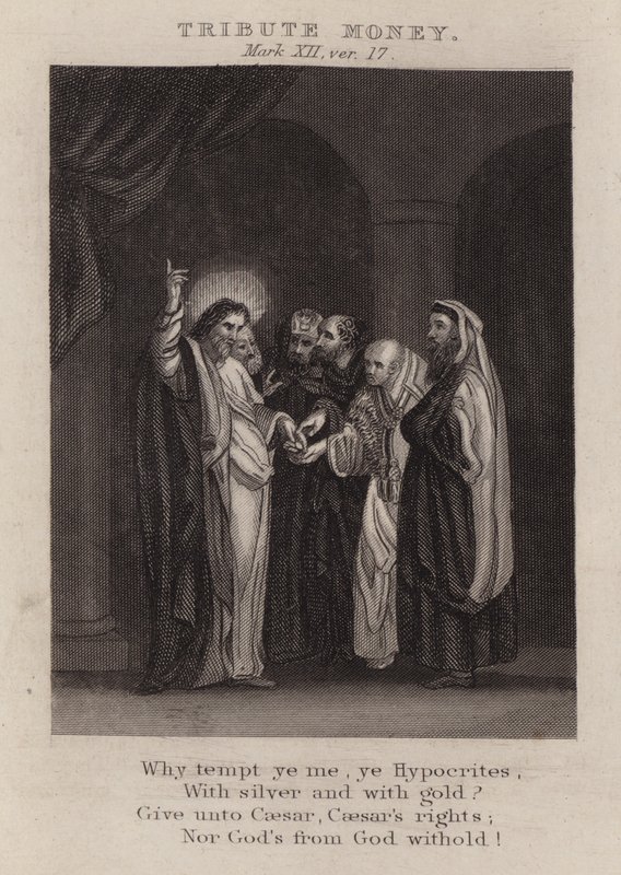 Schattinggeld, Marcus XII, vers 17 door English School
