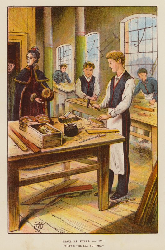 Zo trouw als staal, IV, "Dat is de jongen voor mij" door English School