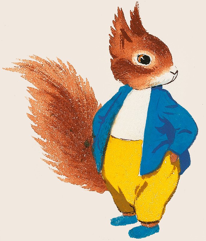 Tufty, de verkeersveiligheid eekhoorn door English School