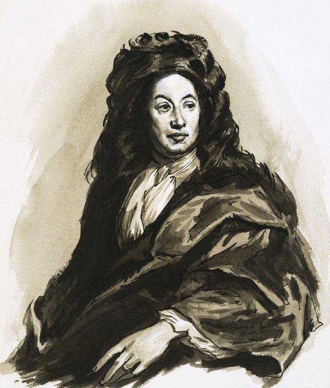 Ongeïdentificeerd 17e eeuws portret door English School
