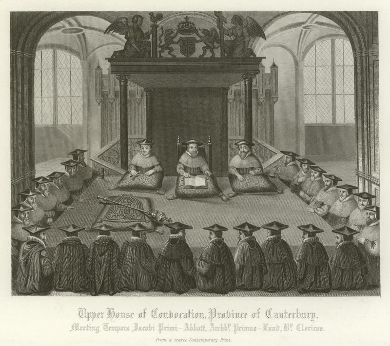 Hogerhuis van de Convocatie, Provincie Canterbury door English School