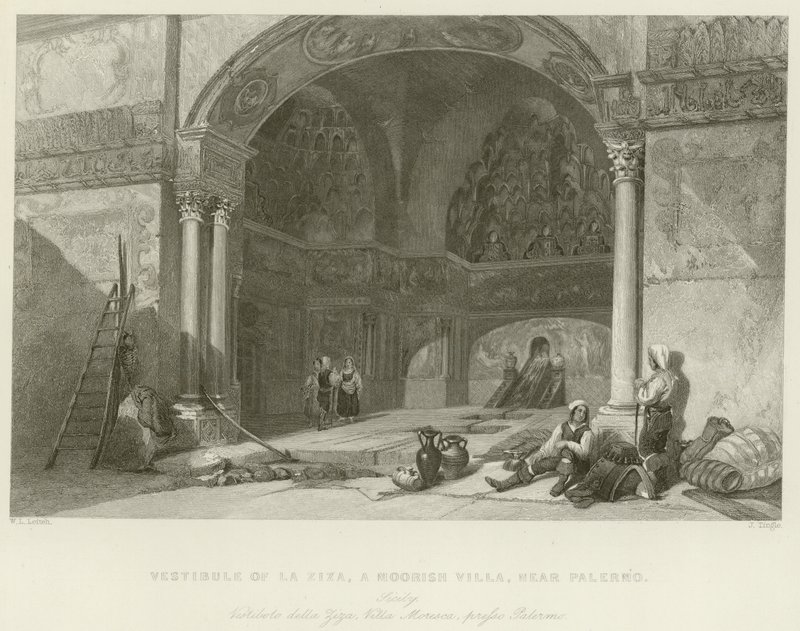 Vestibule van La Ziza door English School