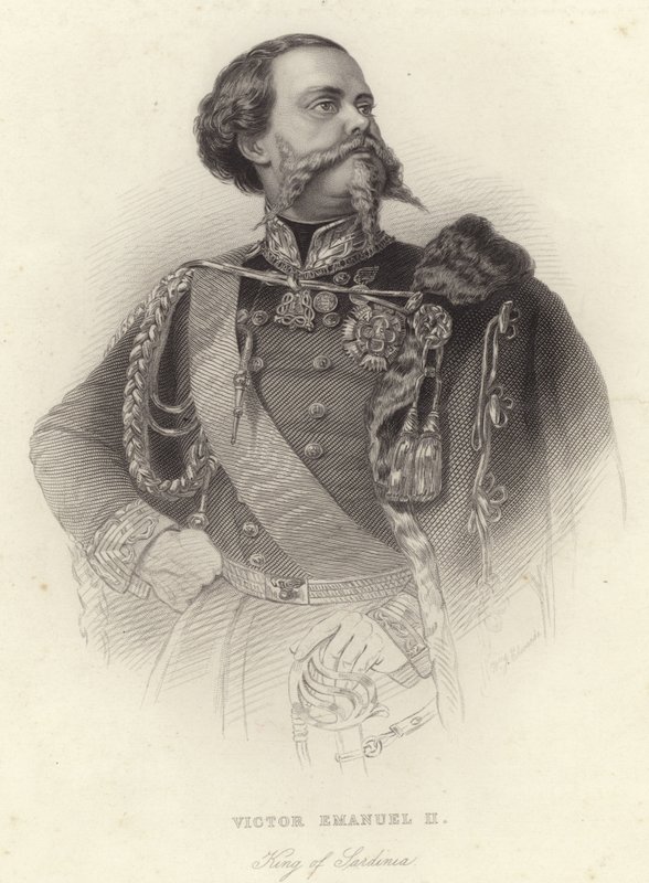 Victor Emmanuel II van Sardinië door English School