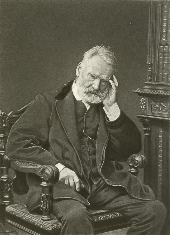 Victor Hugo (gravure) door English School