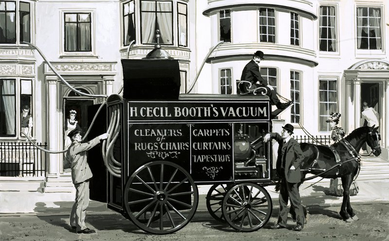 Victoriaanse schoonmaakdienst, H Cecil Booth door English School