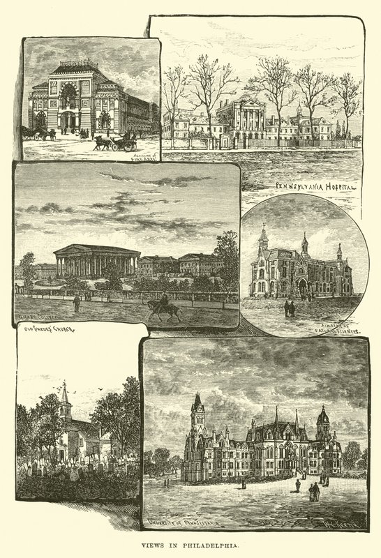 Uitzichten in Philadelphia door English School
