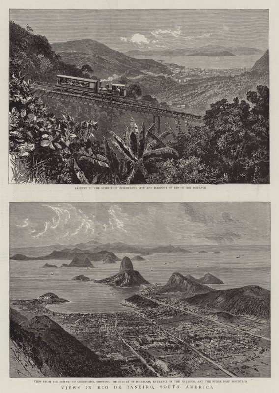 Uitzichten in Rio de Janeiro, Zuid-Amerika door English School
