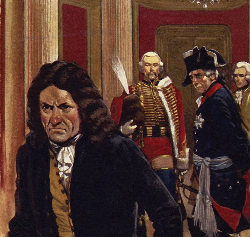 Voltaire had een stormachtige relatie met Frederik, de kroonprins van Pruisen door English School