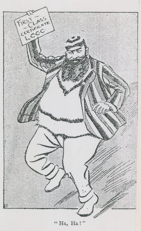 W G Grace viert feest door English School