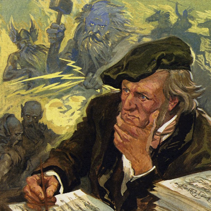 Wagner begon revolutionaire toespraken te houden en moest vluchten naar Weimar door English School