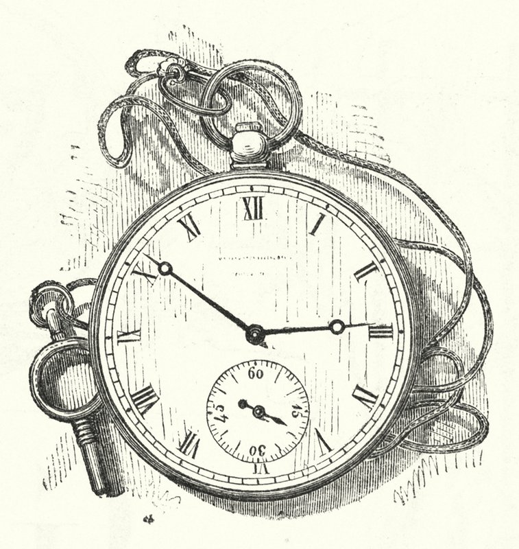 Horloge door English School