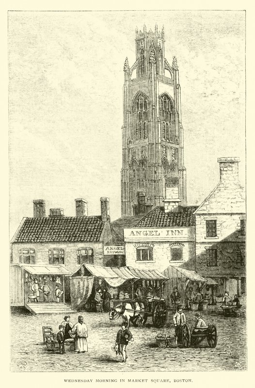 Woensdagochtend op de Markt, Boston door English School