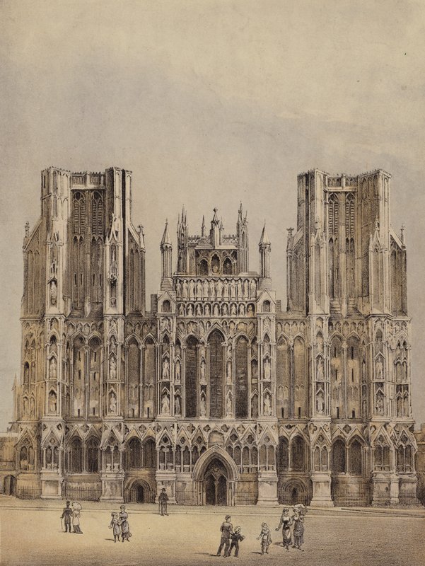 Kathedraal van Wells, Somerset door English School