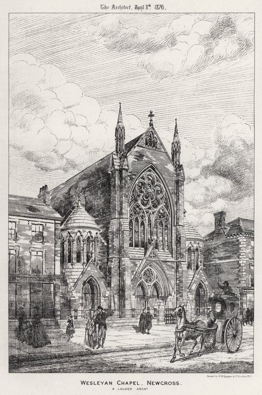 Wesleyan Kapel, Newcross door English School