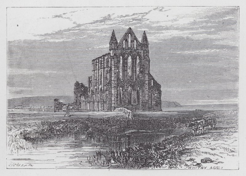 Whitby Abbey door English School