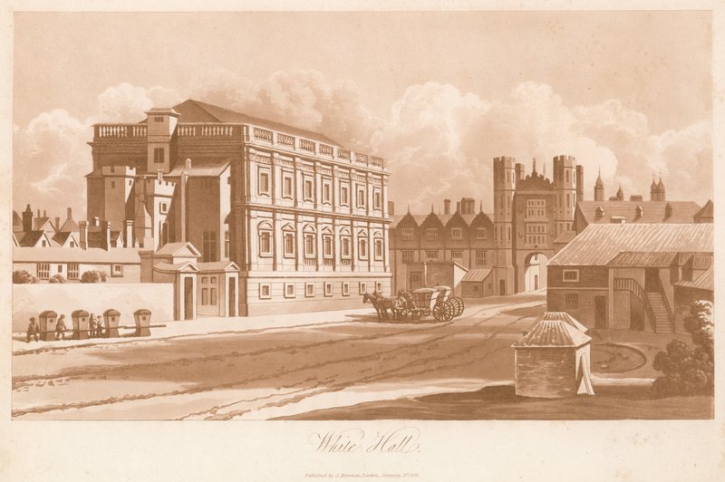 Whitehall door English School