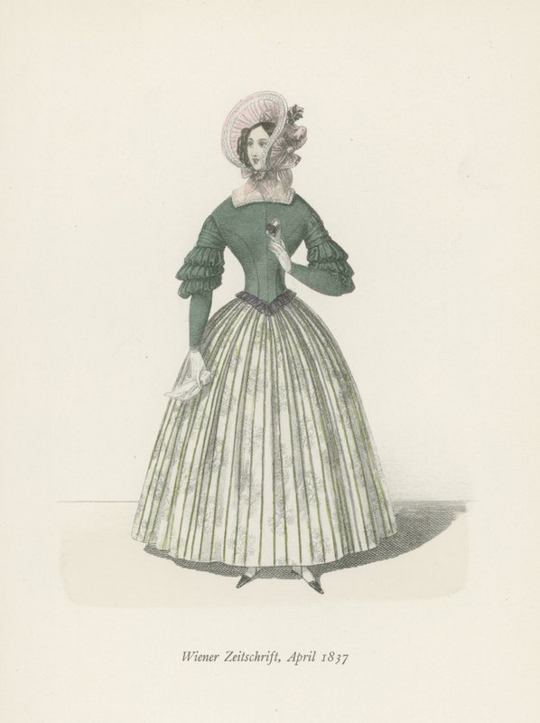 Wiener Zeitschrift, April 1837 door English School