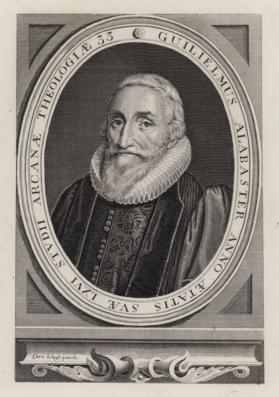 William Alabaster door English School