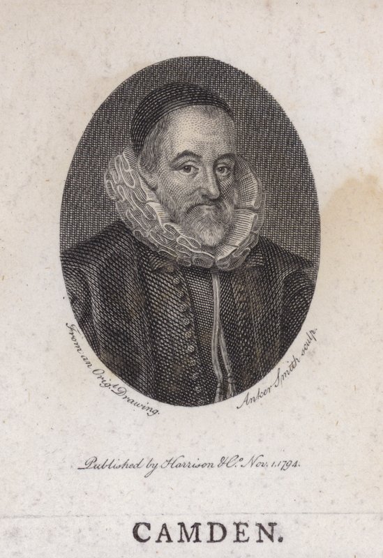 William Camden, Engels antiquair, historicus en geograaf door English School