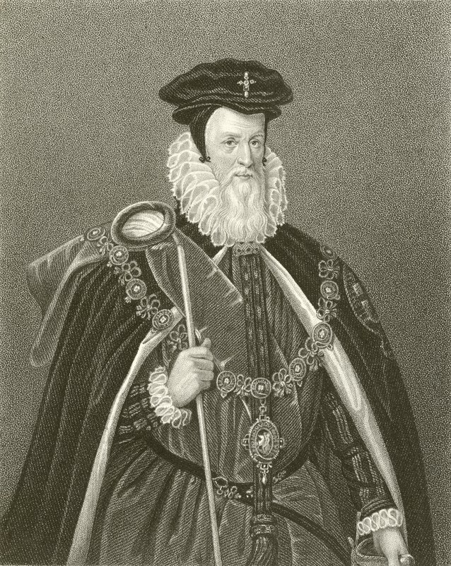 William Cecil, Lord Burghley door English School