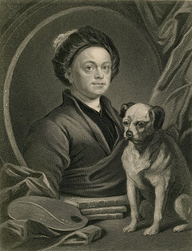 William Hogarth met Trump door English School