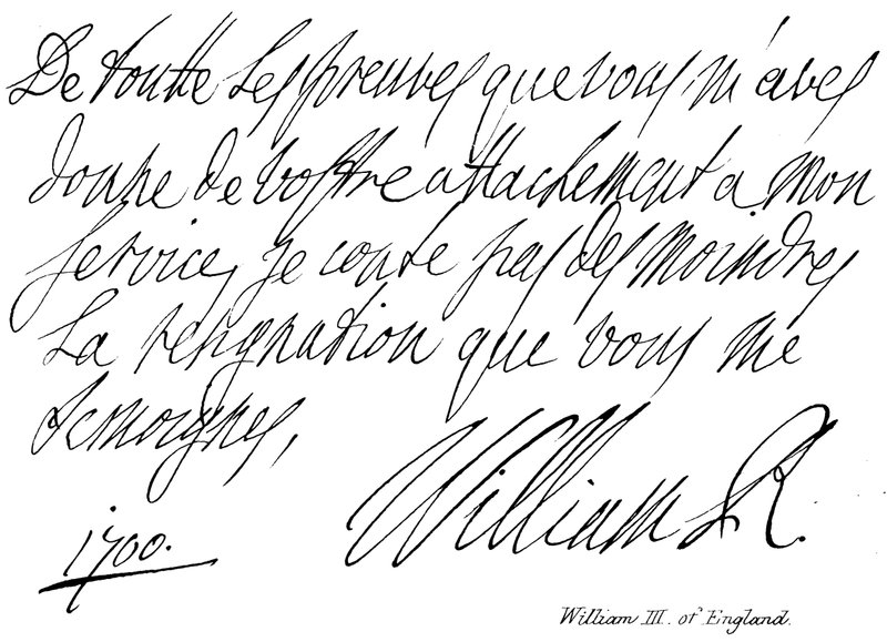 Willem III van Engeland door English School