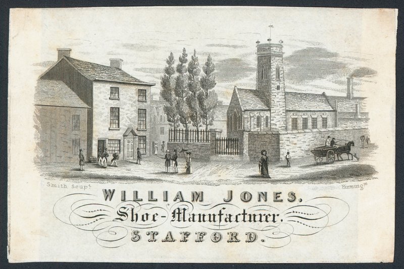 William Jones, schoenfabrikant door English School