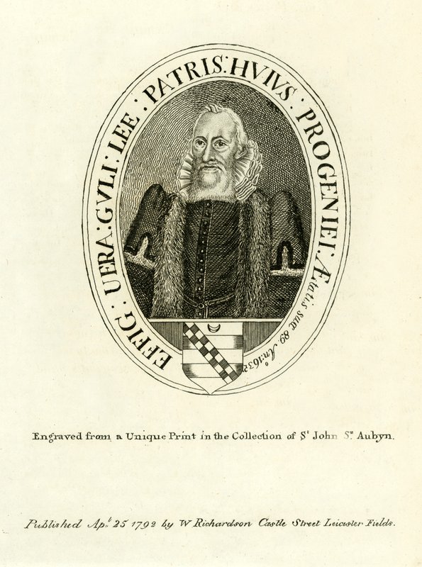 William Lee van Abingdon door English School