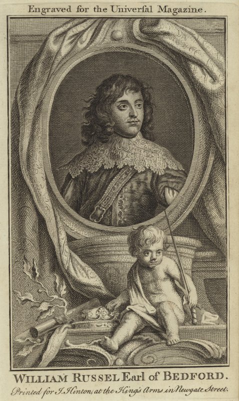 William Russel, Graaf van Bedford door English School