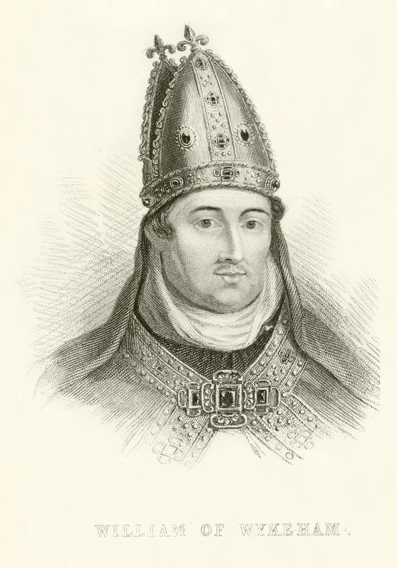 William van Wykeham door English School