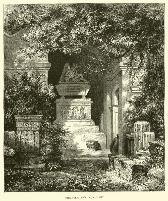 Winckelmanns monument door English School