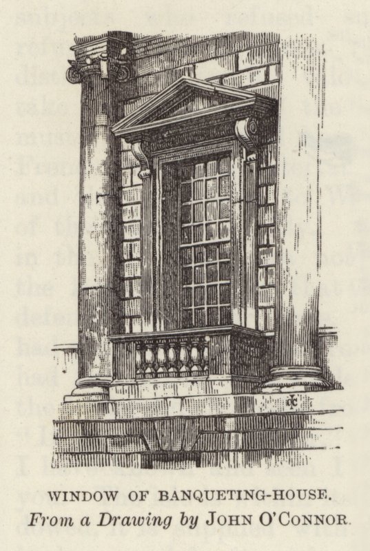 Raam van Banqueting House door English School