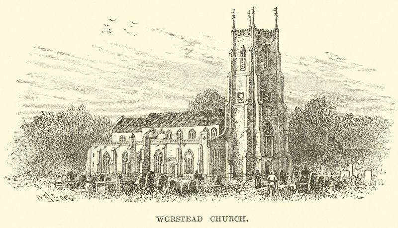 Worstead Kerk door English School