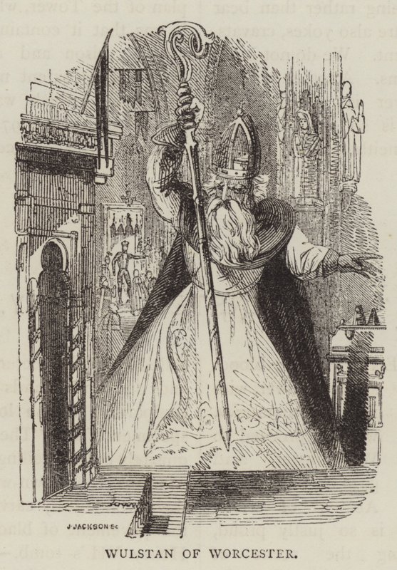 Wulstan van Worcester door English School