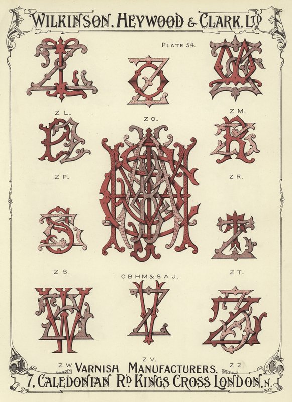 ZL, ZO, ZM, ZP, CBHM en SAJ, ZR, ZS, ZT, ZW, ZV, ZZ door English School