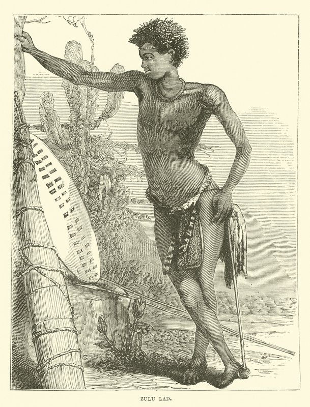 Zulu-jongen door English School