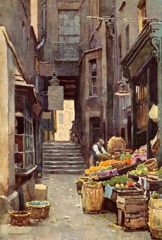 Een Adelphi Zijstraat door Ernest William Haslehust