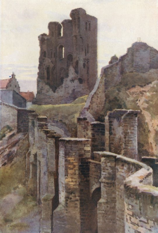 Scarborough Castle door Ernest William Haslehust