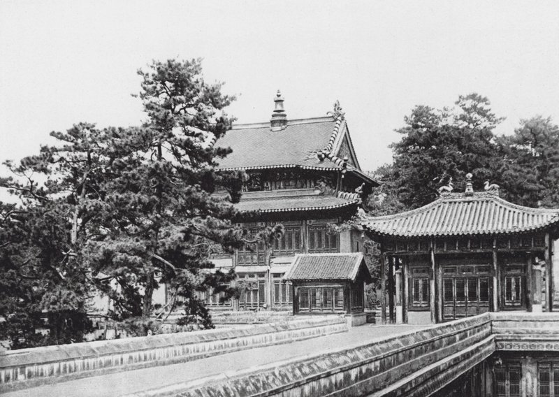 Jehol, Hingkung, Chihli, In het Lama-klooster Hingkung door Ernst Boerschmann