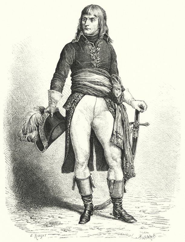 Napoleon Bonaparte door Etienne after Ronjat