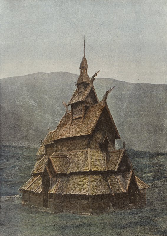 Kerk van Borgund door European Photographer
