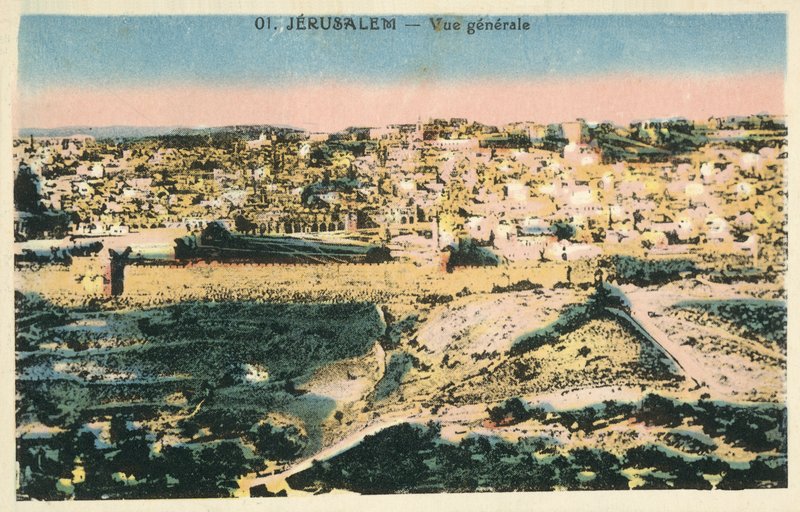 Jeruzalem, algemeen uitzicht door European Photographer