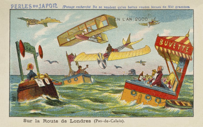 Op de route naar Londen (Pas-de-Calais) in het jaar 2000 door European School