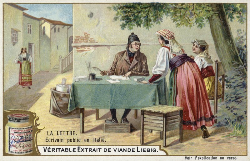 Openbare briefschrijver, Italië door European School