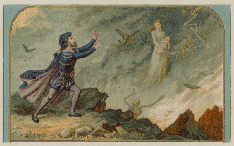Scène uit Faust: de verschijning van de Brocken door European School