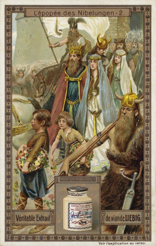 Scène uit het Nibelungenlied door European School