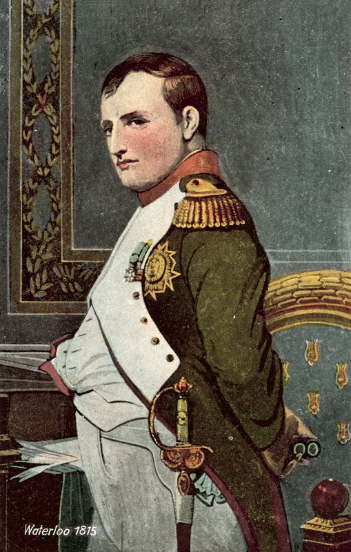 Waterloo 1815, Napoleon door European School