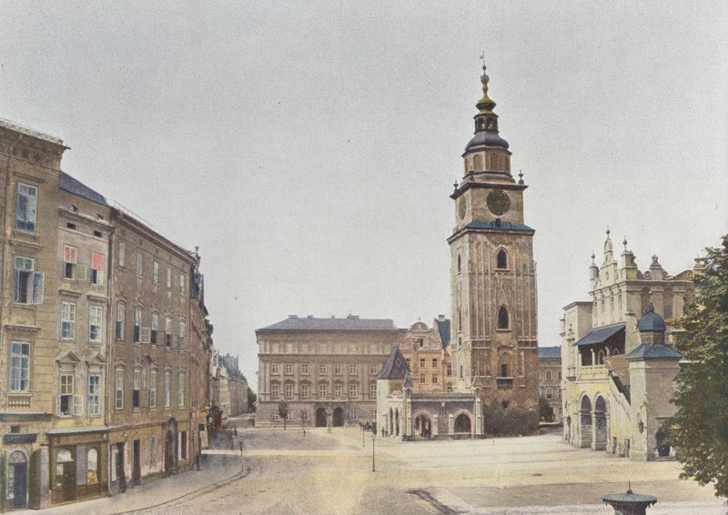 Krakau, Toren van het Oude Stadhuis door European Photographer
