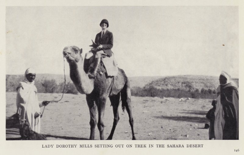 Lady Dorothy Mills vertrekt op trektocht in de Sahara door European Photographer