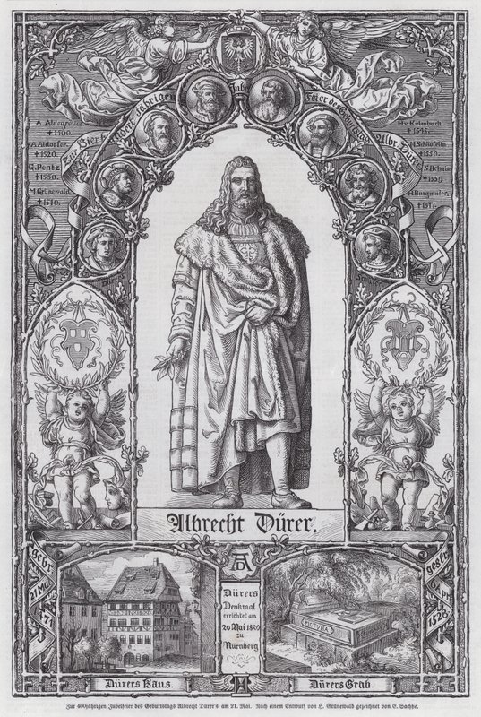 400e verjaardag van de geboorte van de Duitse kunstenaar Albrecht Dürer door European School
